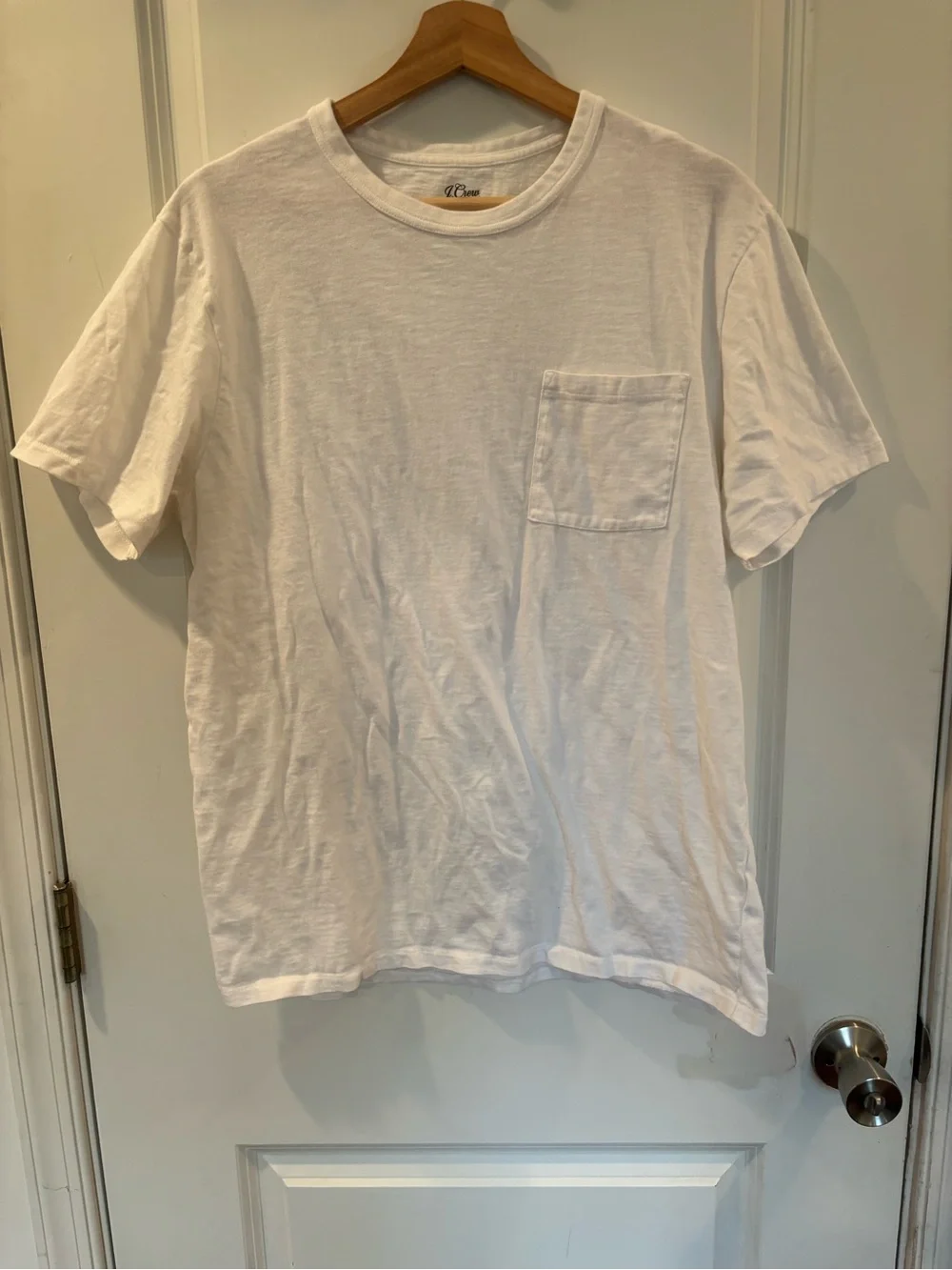 🎉 3/$15 Men’s J. Crew White Crew Neck T-shirt L